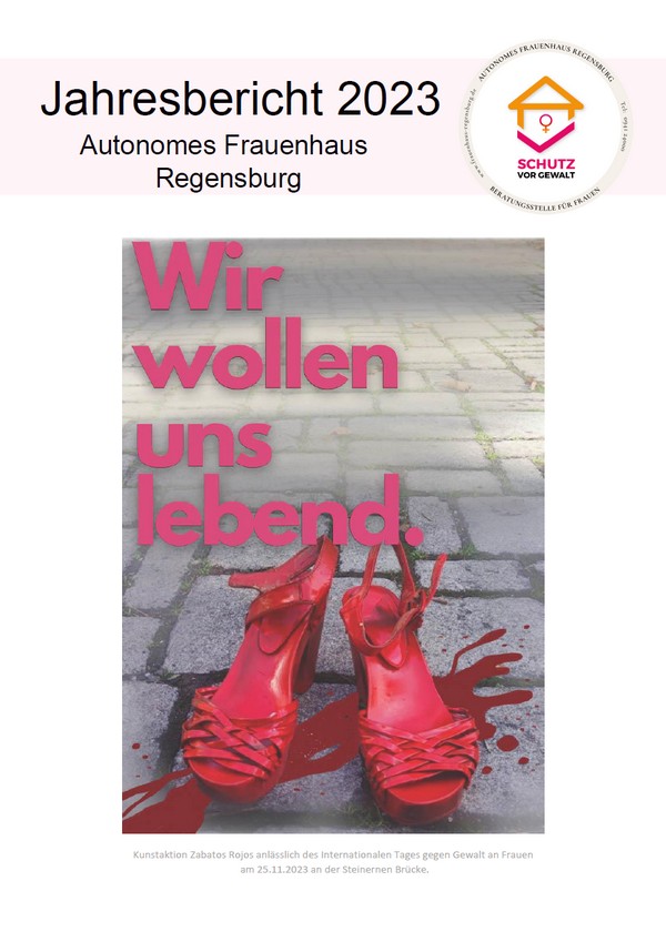 Frauenhaus Regensburg Jahresbericht 2023